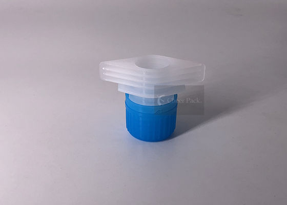 파란 색깔 PE 물자를 만드는 가동 가능한 포장 주둥이 모자 주입