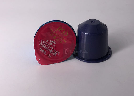 음식 급료 플라스틱 중국 차, 파란 색깔을 위한 8개 그램 인스턴트 커피 캡슐