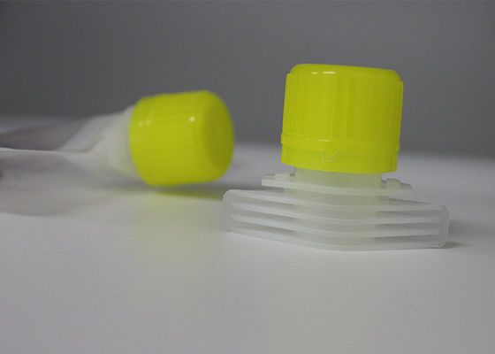 PE 내식성 플라스틱은 자동차 유리제 세탁기술자 포장 부대를 위한 주둥이 모자를 따릅니다