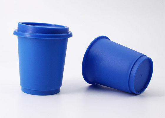 30g 수용량 알루미늄 물개 강선 및 뚜껑을 가진 파란 커피 깍지 캡슐