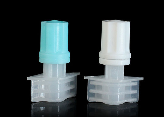 5mm 구경 파란 색깔 피부 관리 Doypack/유아식 주머니를 위한 플라스틱 주둥이 모자는 꼭대기에 오릅니다