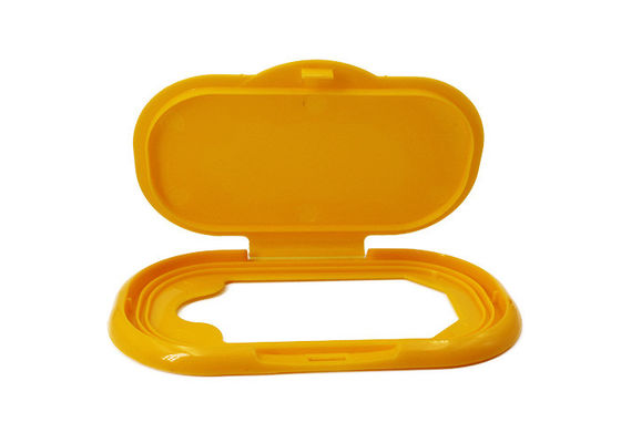 노랑색 습식 와이퍼지 패키징 109 밀리미터 플라스틱 플립 상부캡