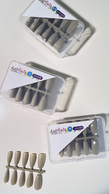 품질  Lady French Style Artificial False Nails Half Tips And Full Cover False Nail Tips 공장