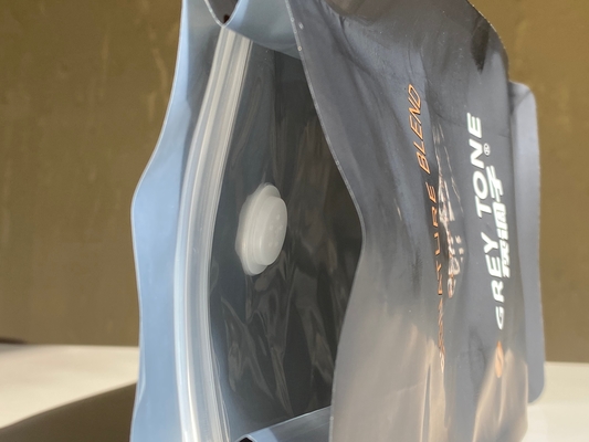 품질  Customized Printed Zipper Stand Up Pouch 250g 500g Coffee Bag With Valve Plastic Packaging Aluminum Foil Bag 공장