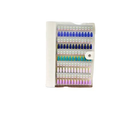 품질  Magnetic Acrylic Color Card Book for Nail Art Preform Tool for Creating Style with Polish Glue Display Sample 공장