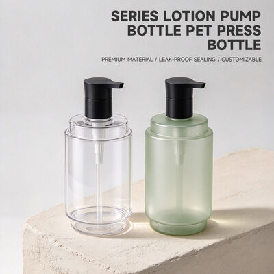 품질  470ml PET Lotion Pump Bottle | 28 Thread Custom Cosmetic Packaging | Food-grade recyclable PET, leak-proof, custom color & logo for shampoo, body wash and skincare bulk packaging 공장
