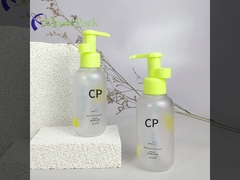 둥근 바닥 샴푸 병 포장 프레스 목욕 기름 병 플라스틱 세탁 및 샤워 젤 병