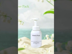 도매 200ml 300ml 400ml 500ml 화장품 PET 폼링 클리너 얼굴 폼 펌프 비누 분배 병