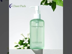 녹색 럭셔리 50ml 100ml 450ml 둥근 플라스틱 화장품 로션 병 PP 재료 프레스 펌프 압축 B