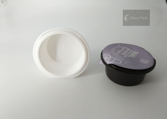 23ml 소스 패킹, 백색/검정 색깔을 위한 플라스틱 캡슐 조리법 팩