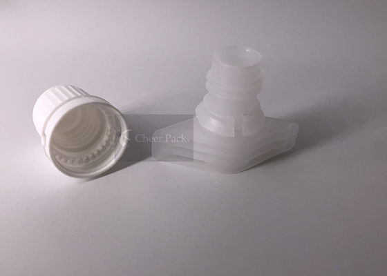 직경 9.6mm Matetrial PE 백색 색깔 묵 부대를 위한 플라스틱 주둥이 모자