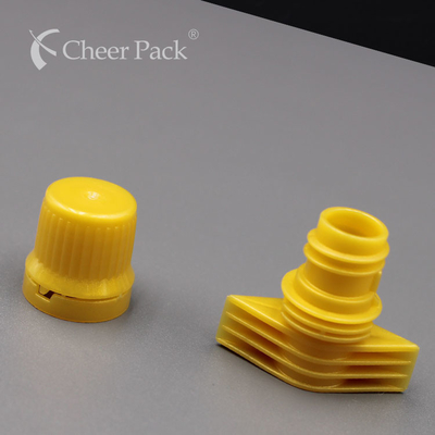 PE 물질 9.6mm 내부 지름 플라스틱 스프우트 커버 화장품, 마스크, 향신료 및 세탁용 세탁용