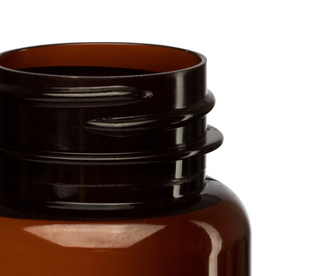 6.75 온스 200 Ml 앰버 어두운 녹색 폴리에스터 건강 제품 플라스틱 포장 병 모자 38mm 38-400
