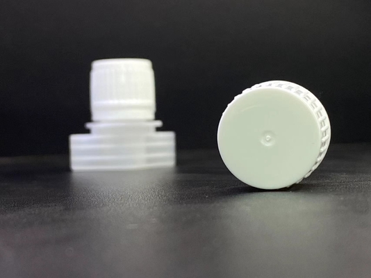 13mm 플라스틱 스푸트 캡 세제 봉지 포장지에 사용