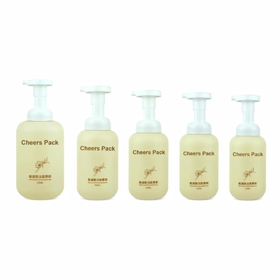 500ML PET 퓨즈 병 퓨즈 화장품용 로션 스크림 샴푸
