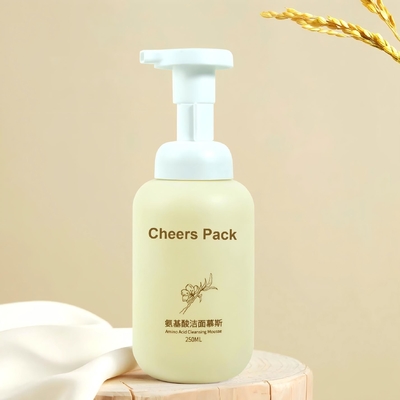 500ML PET 퓨즈 병 퓨즈 화장품용 로션 스크림 샴푸