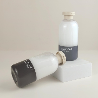 맞춤형 컬러 샴푸 병 PET 200ml 300ml 500ml 압축 병 샴푸