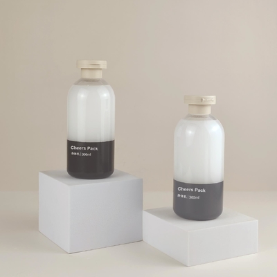 맞춤형 컬러 샴푸 병 PET 200ml 300ml 500ml 압축 병 샴푸