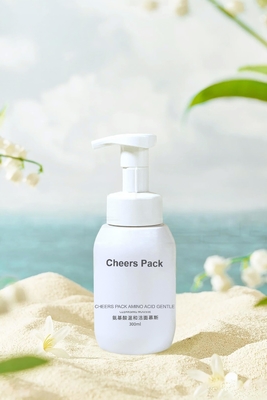 도매 200ml 300ml 400ml 500ml 화장품 PET 폼링 클리너 얼굴 폼 펌프 비누 분배 병