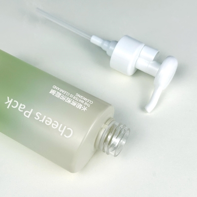 신디자인 화장품 용기 150ml/500ml 피부 관리 패키지 로션 펌프가 있는 흰색 성향 PET 병