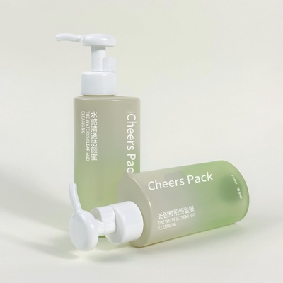 신디자인 화장품 용기 150ml/500ml 피부 관리 패키지 로션 펌프가 있는 흰색 성향 PET 병