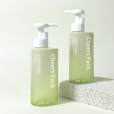신디자인 화장품 용기 150ml/500ml 피부 관리 패키지 로션 펌프가 있는 흰색 성향 PET 병
