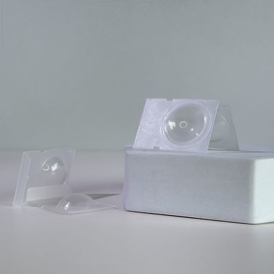 일회용 PP 플라스틱 컵 0.2g 용량 알루미늄 필름 뚜??