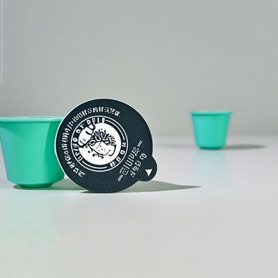 10ml 일회용 PP 플라스틱 컵, 알루미늄 호일 뚜껑 포함