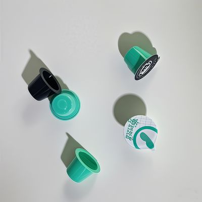 10ml 일회용 PP 플라스틱 컵, 알루미늄 호일 뚜껑 포함