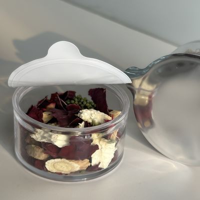 30ml PP/PS 플라스틱 컵, 식품 포장용 알루미늄 호일 뚜껑 포함