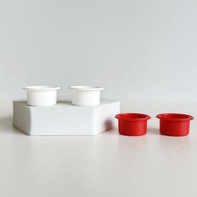 Customizable Single Wall PP Cosmetic Cup with Hemispherical Shape for Facial Cream Lotion