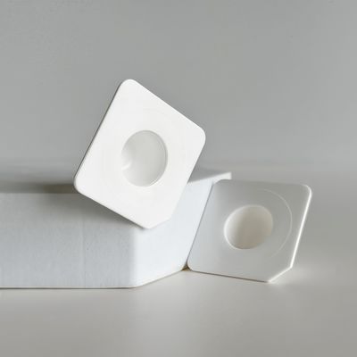 Disposable 2.5ml Plastic PP Cup with Aluminum Foil Lid for Cosmetic Use in 36.5*36.5*1.7mm Diameter