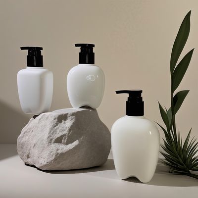 손 씻기용 압력 펌프와 함께 100-250ml 치아 모양 플라스틱 병 헤어 로션 손 위생제 사용자 지정 로고