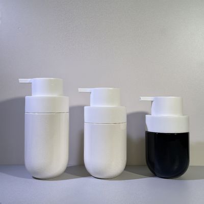 뚱뚱한 둥근 모양 PET 화장품 병 압력 펌프와 화장품 포장용 맞춤 컬러 실크 스크린 인쇄