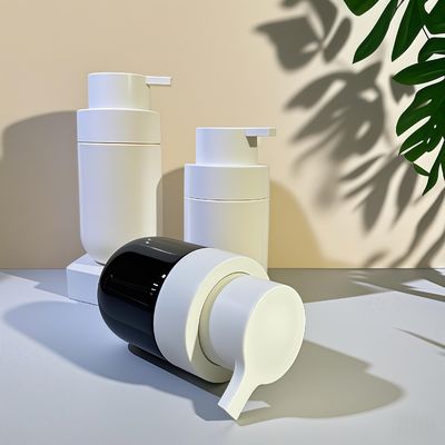 뚱뚱한 둥근 모양 PET 화장품 병 압력 펌프와 화장품 포장용 맞춤 컬러 실크 스크린 인쇄