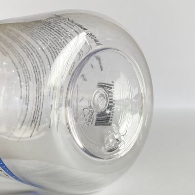 샴푸 및 바디 워시용 플립 탑 캡이 있는 맞춤형 인쇄 PET 플라스틱 실린더 로션 병