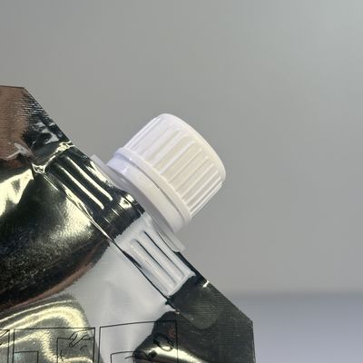 휴대용 및 내구성이 뛰어난 16mm PE 플라스틱 스크류 캡, 플립 탑 스파우트 뚜껑, 식품 등급 안전 림, 음료용 유연 포장