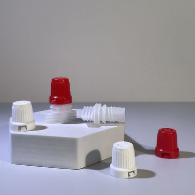 휴대용 및 내구성 12mm PE 플라스틱 나사 모자 식품 등급 샴푸에 대한 안전 고리 유연한 포장 뚜?? 병 닫기