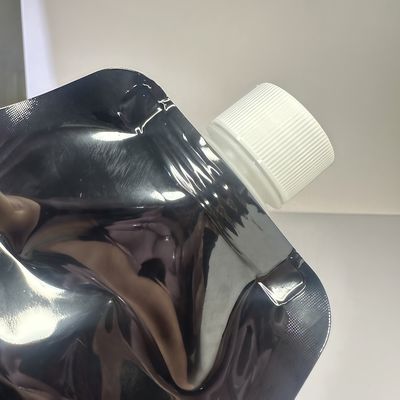 22mm PE 플라스틱 식품 등급 휴대용 내구성이 뛰어난 스크류 캡 주둥이 뚜껑 (맥주 포장용, 호일 뚜껑 포함, 휴대용 주둥이 파우치)