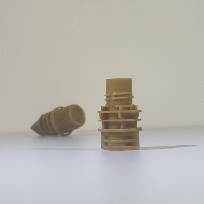 식품 등급 10mm PE 플립 톱 스푸트 뚜?? 가 있는 플라스틱 나사 모자 어린이용 안전 고리 젤리 제품 유연한 봉지 포장