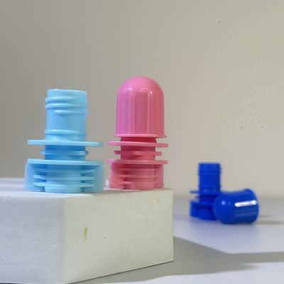 샴푸 화장품 포장용 펌프용 12mm 총알 머리 플라스틱 PE 식품용 휴대용 스푸트 캡