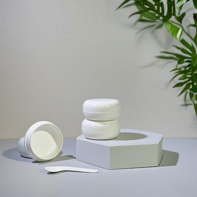 크림 로션 제품용 20ml 40ml 플라스틱 납작한 원형 화장품 크림 용기