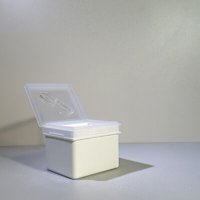 OEM/대량 화장품 브랜드용 200매 스킨케어 코튼 라이너 식품 등급 플라스틱 용기