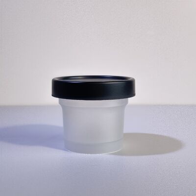 식품 등급 50-120ml 플라스틱 PP 병, 화장품 크림, 바디 로션, 스낵, 사탕, 쿠키, 젤리, 우유 보관용 PET 베이스 재질