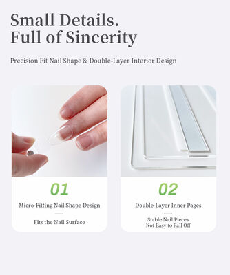 탈부착 가능한 아크릴 자석 네일 아트 디스플레이 보드 (120/180/240 색상 그라데이션 컬러북 플라스틱 도구 네일 젤 팁용)