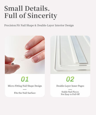 탈부착 가능한 투명 아크릴 마그네틱 네일 아트 디스플레이 보드 120/180/240 색상 북 플라스틱 도구 네일 팁 젤용