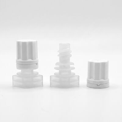 5mm X050 매화꽃 주둥이 캡 누수 방지 산업용 식품 등급 PE 노즐 커버 (화장품 액체 리필 파우치 포장용)