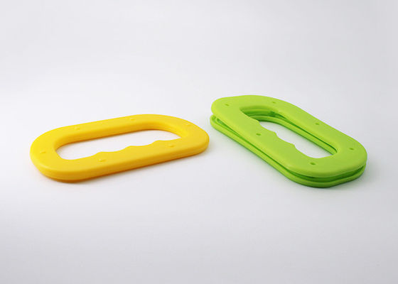 박판으로 만들어진 Kraft 또는 플라스틱 쇼핑 백 손잡이는 밥/가루를 위한 유형에 클립을 뭅니다