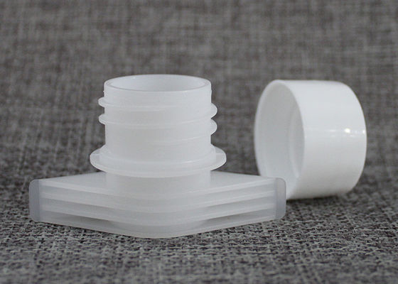 플라스틱 PE 음식 급료 24.5 분사구 외부 직경에 있는 가동 가능한 포장 부대 주둥이 모자
