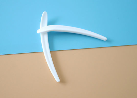 PP 64.8mm 얼굴 점토 크림 화장품 스파툴라 스쿠프 꽃 싹 모양